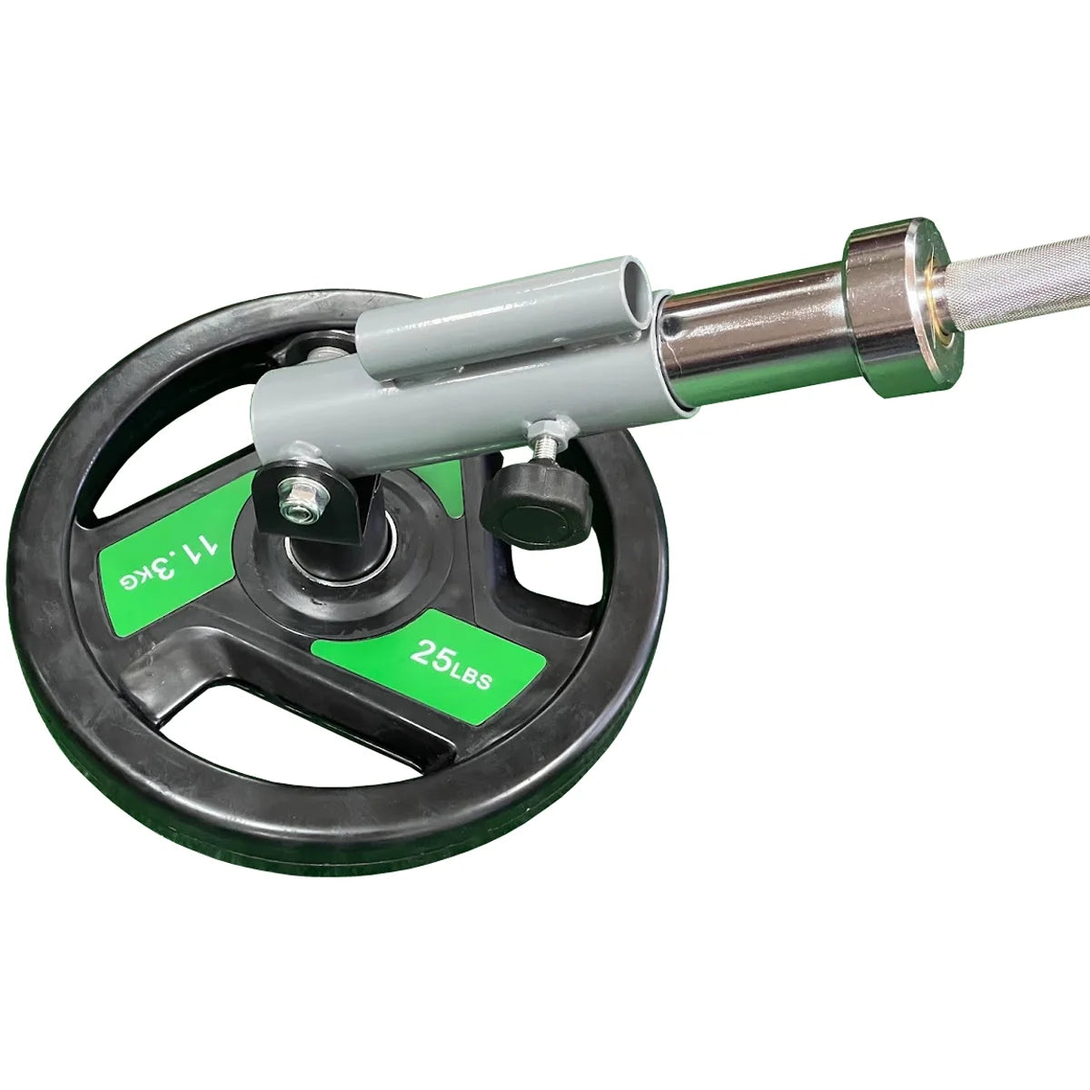 Versatile T Bar Row Attachment: 360° Swivel, Fits 1" Standard and 2" Olympic Bars, Easy Installation for Full-Body Workouts at Home or Gym