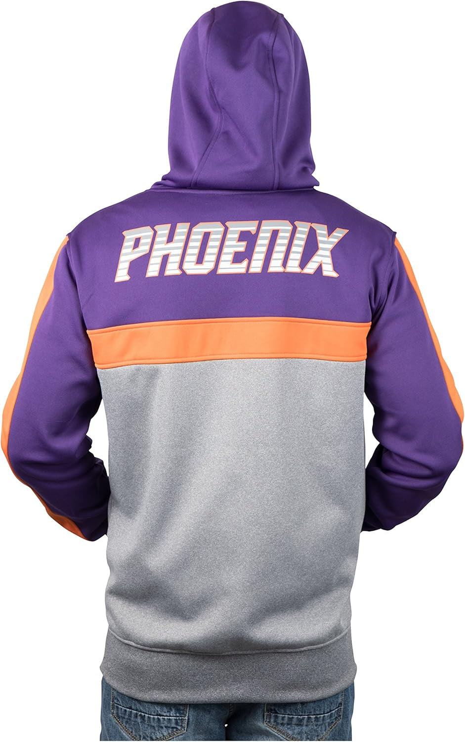 NBA Men'S Soft Fleece Full Zip Jacket Hoodie
