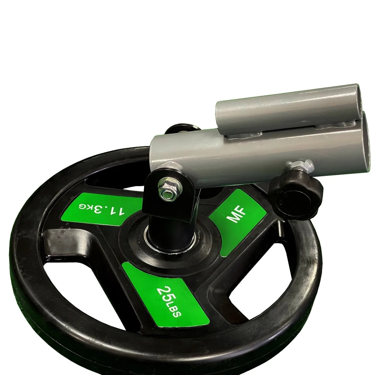 Versatile T Bar Row Attachment: 360° Swivel, Fits 1" Standard and 2" Olympic Bars, Easy Installation for Full-Body Workouts at Home or Gym