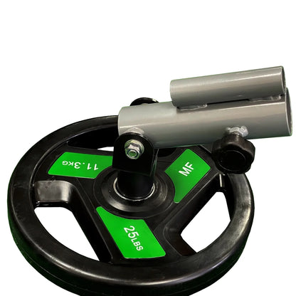 Versatile T Bar Row Attachment: 360° Swivel, Fits 1" Standard and 2" Olympic Bars, Easy Installation for Full-Body Workouts at Home or Gym