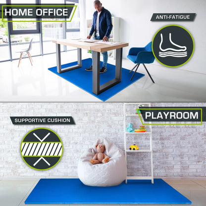 Extra Thick Puzzle Exercise Mat 3/4" EVA Foam Tiles